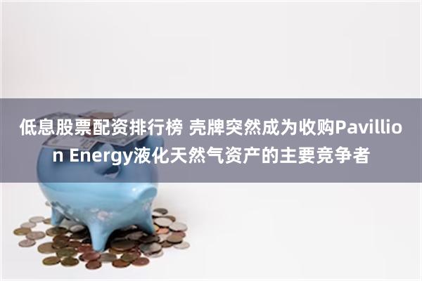 低息股票配资排行榜 壳牌突然成为收购Pavillion Energy液化天然气资产的主要竞争者