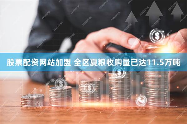 股票配资网站加盟 全区夏粮收购量已达11.5万吨