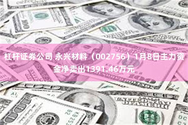 杠杆证券公司 永兴材料（002756）1月8日主力资金净卖出1391.46万元