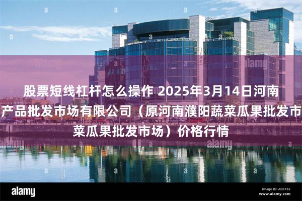 股票短线杠杆怎么操作 2025年3月14日河南濮阳宏进农副产品批发市场有限公司（原河南濮阳蔬菜瓜果批发市场）价格行情